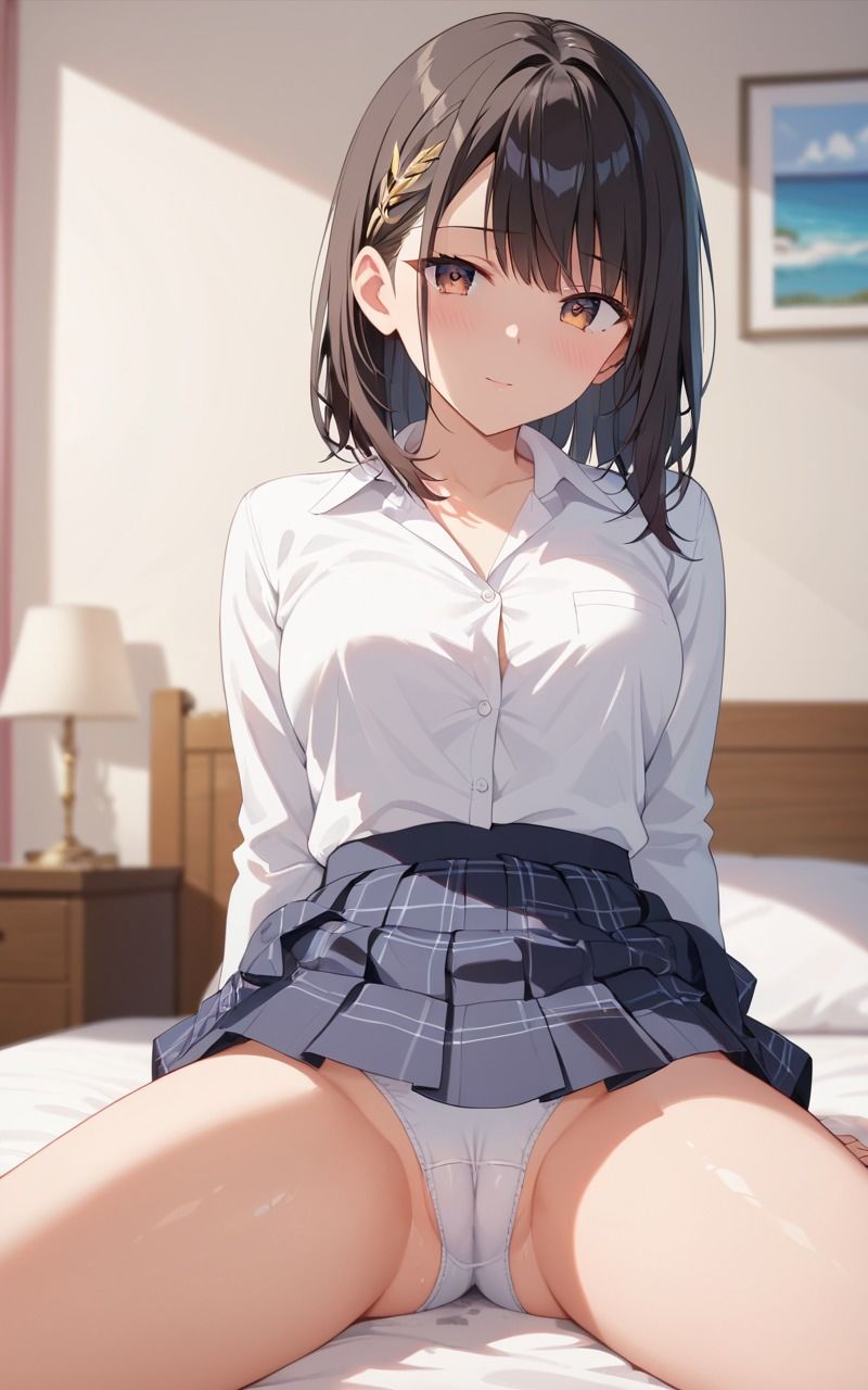 サンプル画像6:同級生に頼み込んで生エッチさせてもらった(謎の光) [d_485940]