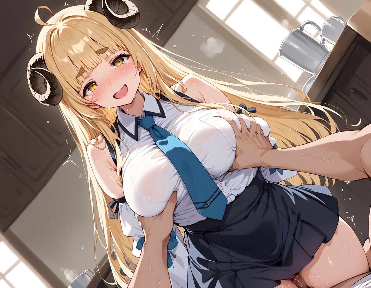 サンプル画像1:異世界から来たいいなりメスドラフ(AuroraStudio) [d_486097]