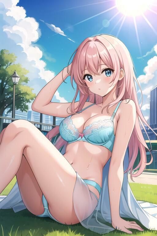 サンプル画像3:ちょっとエッチな公園の風景(アイドル・マイスター) [d_486098]