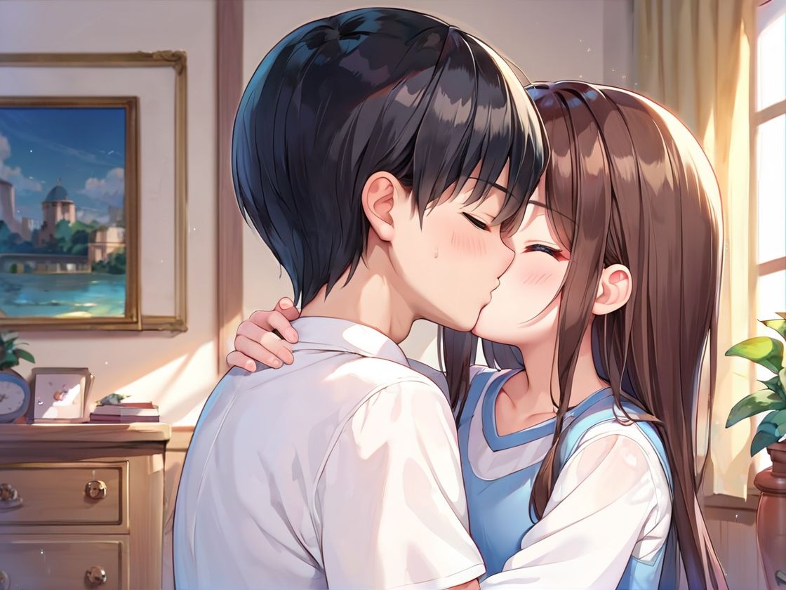 サンプル画像1:お兄ちゃんの性指導(むちむちサラミ) [d_486136]