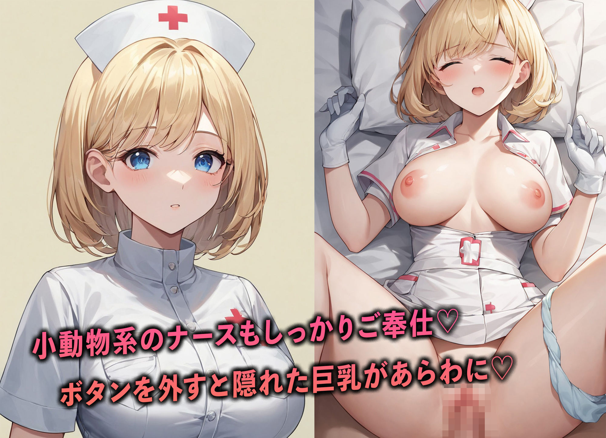 サンプル画像2:変態ナースの日常業務(夢幻アトリエ) [d_486204]