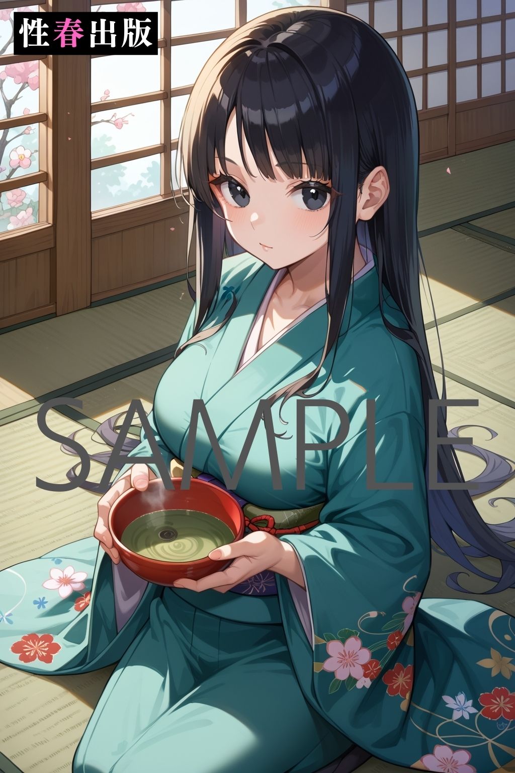 サンプル画像3:茶道部女子極上のおもてなし(性春出版) [d_486223]