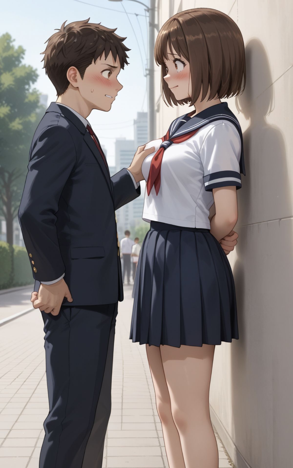 サンプル画像2:乳揉み（3）(Yumeneko Factory) [d_486230]