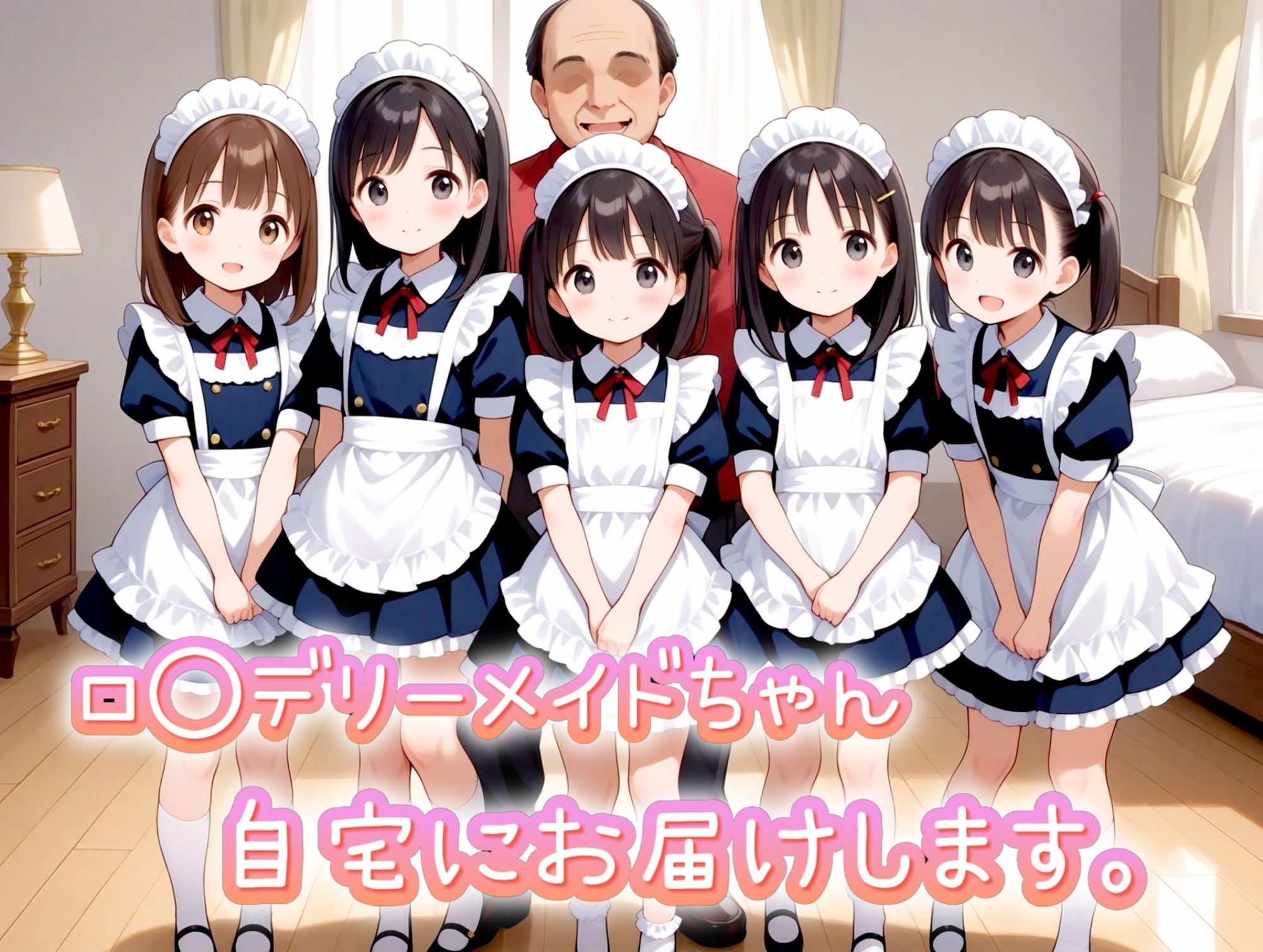 サンプル画像1:ひよっこメイド選別会(さんじのおやつ) [d_486251]