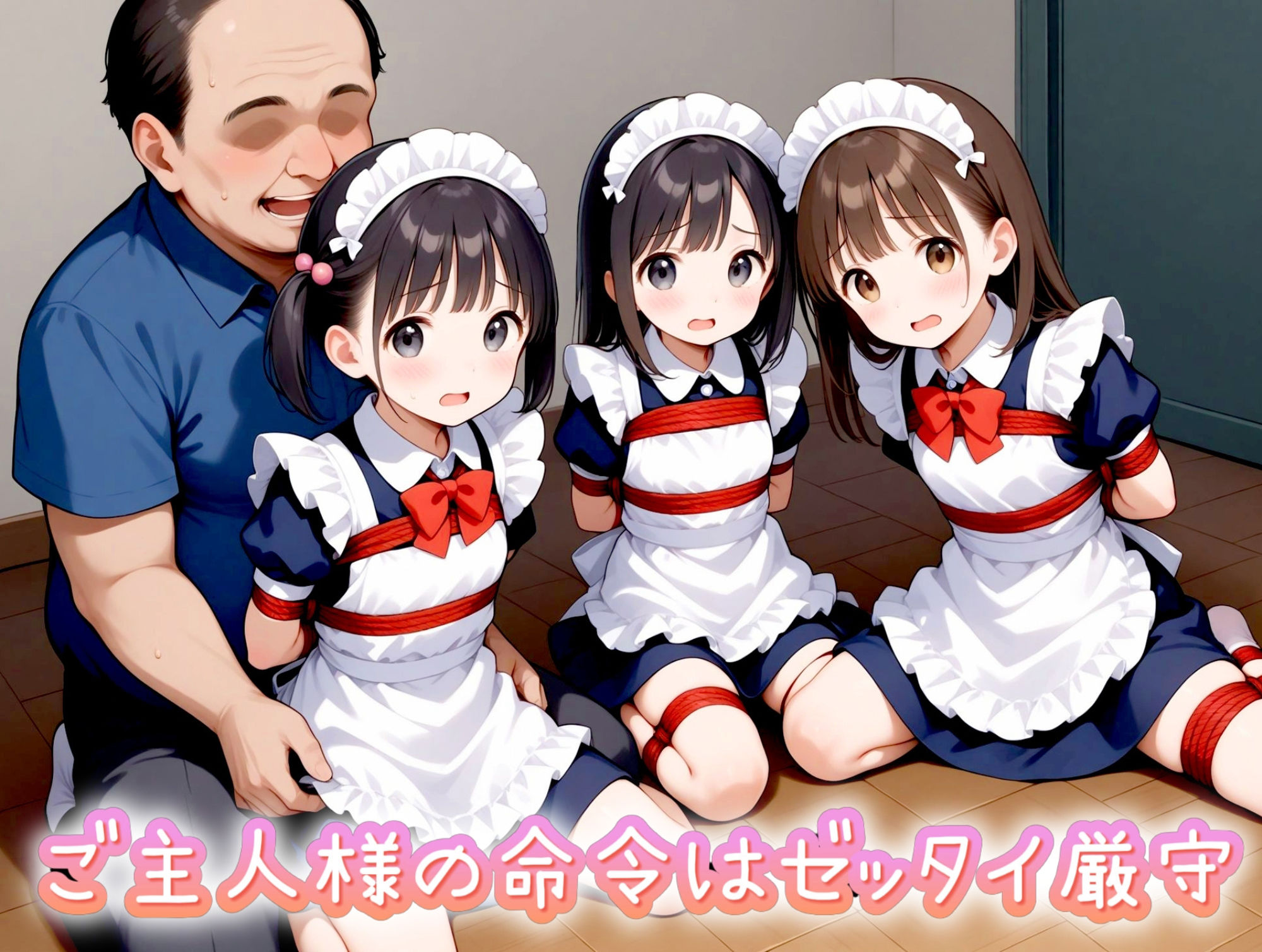 サンプル画像2:ひよっこメイド選別会(さんじのおやつ) [d_486251]