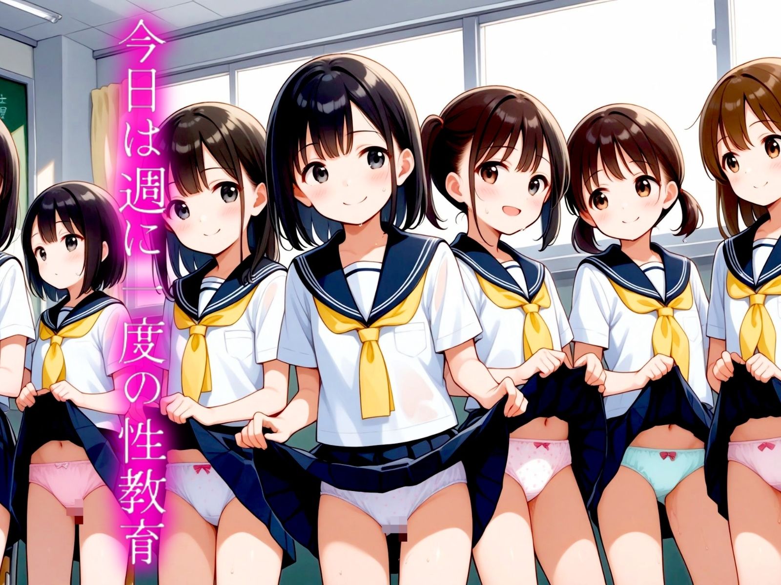 サンプル画像1:さあ、先生とはじめていくよ(さんじのおやつ) [d_486253]