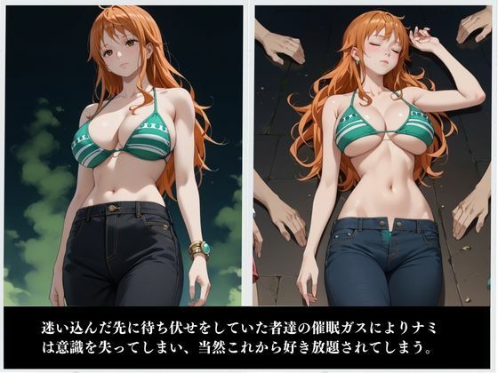 サンプル画像2:ナミ堕 〜ONE 〇IECE〜(ジブン) [d_486258]