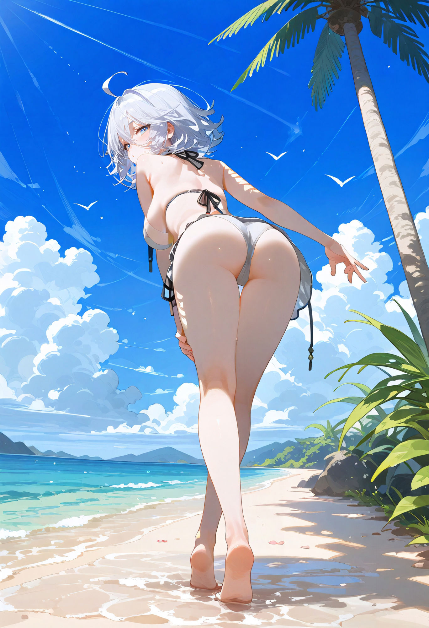 サンプル画像5:いっぱいおっぱい水着の女の子CG集♪全年齢版(BeautifulWomanArt) [d_486337]