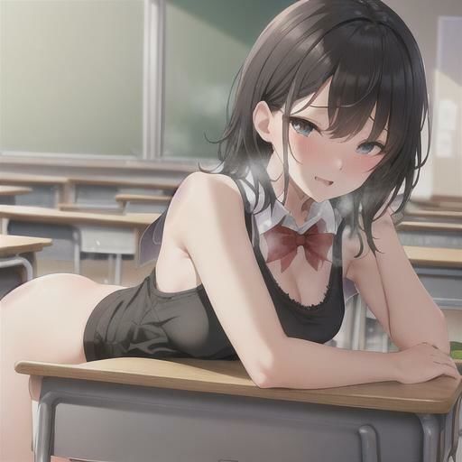 サンプル画像4:黒髪タンクトップちゃんのどこでも露出！！(まんまんちん) [d_486358]