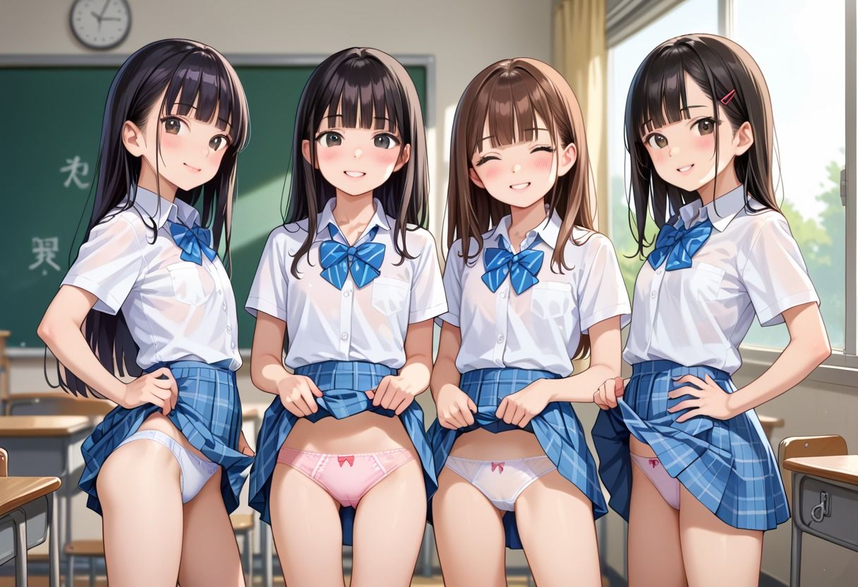 サンプル画像2:先生！ハーレムしよ！(そにょポップ) [d_486391]