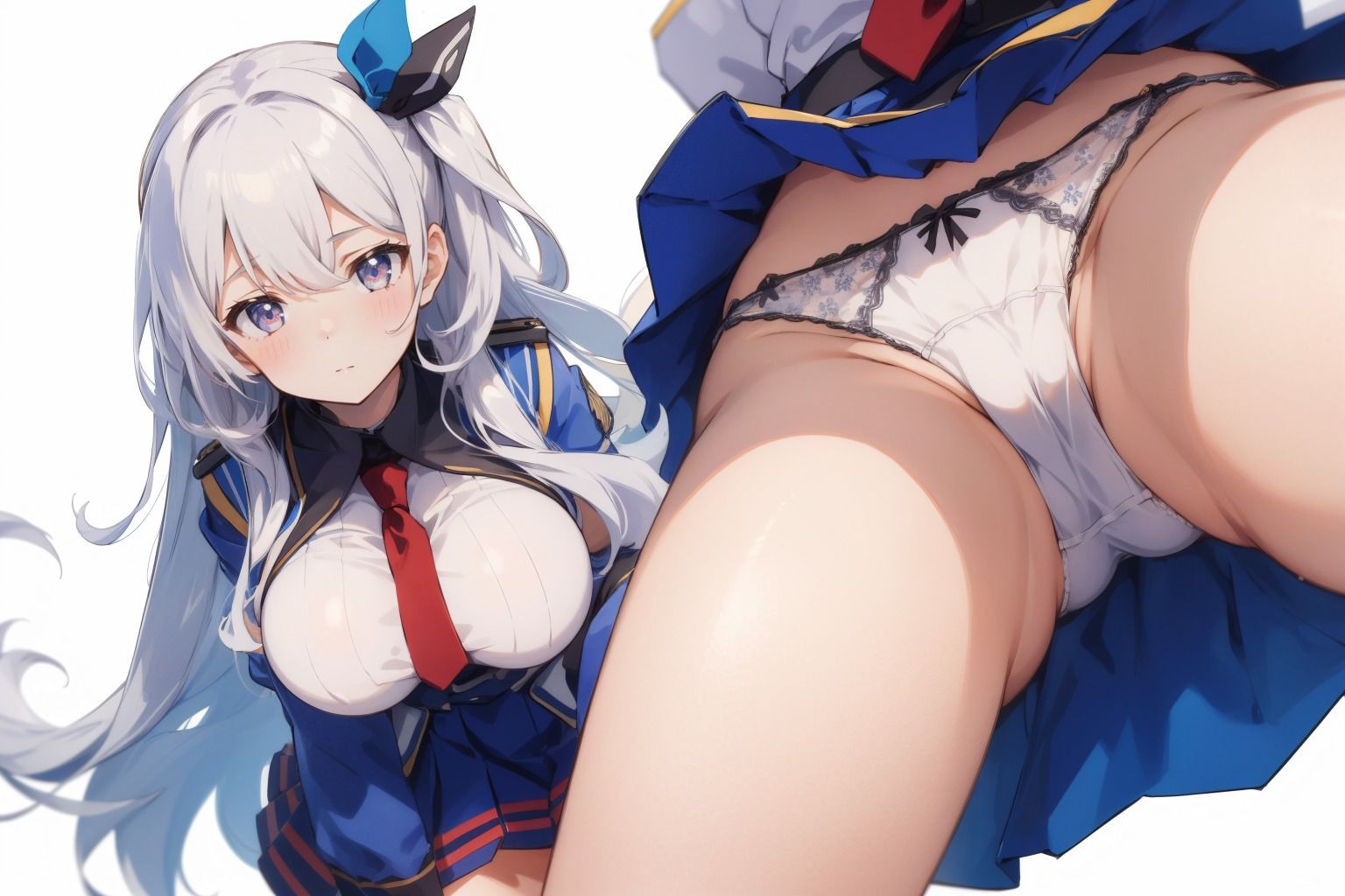 サンプル画像6:制服JKのえちえちおパンツ盗撮アングル＋お尻編 vol.2(おパンツ専門店) [d_486393]