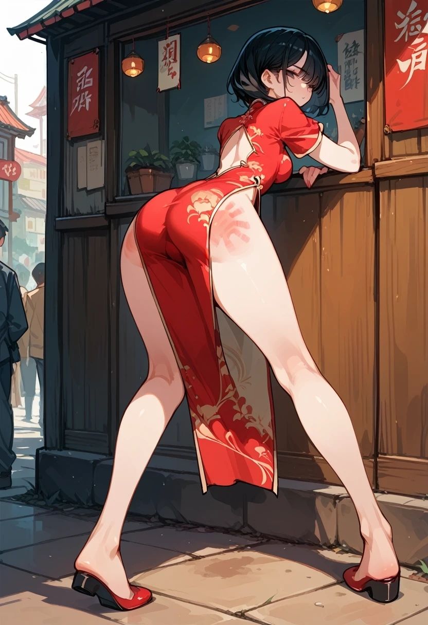 サンプル画像3:悪い女の子達を厳しくお仕置き！第3弾お尻ぺんぺんのお仕置きスパンキングイラスト299枚(あい  イラスト研究所) [d_486401]