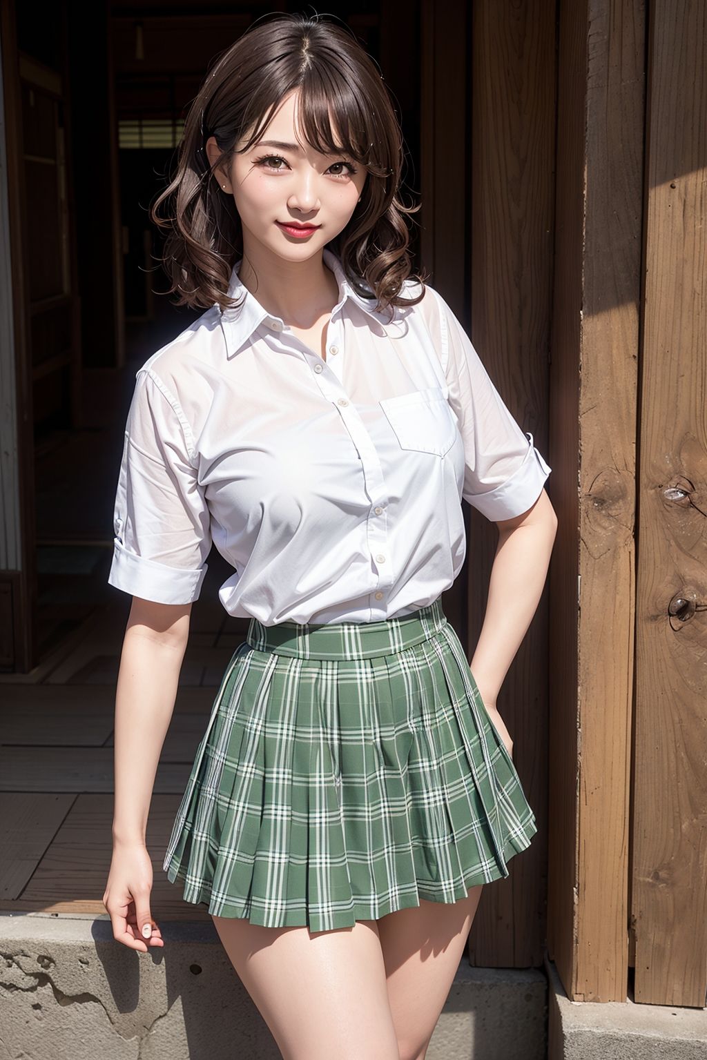 サンプル画像1:脱衣の天使たち キュートなボブカーリー(A_LOVE_A) [d_486453]