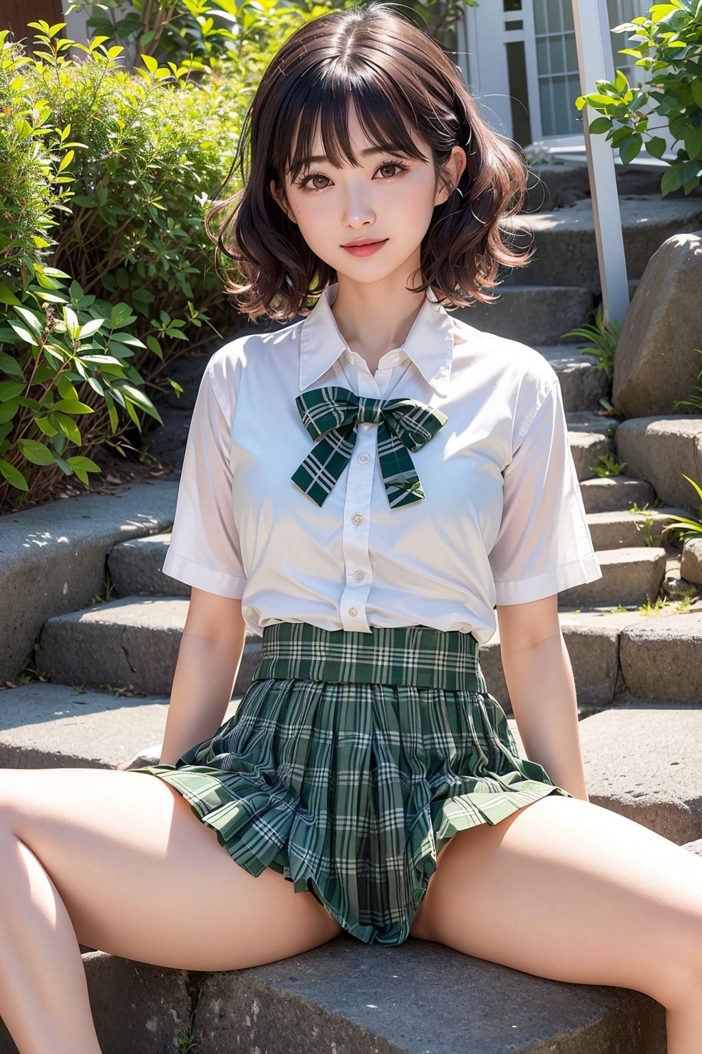 サンプル画像3:脱衣の天使たち キュートなボブカーリー(A_LOVE_A) [d_486453]