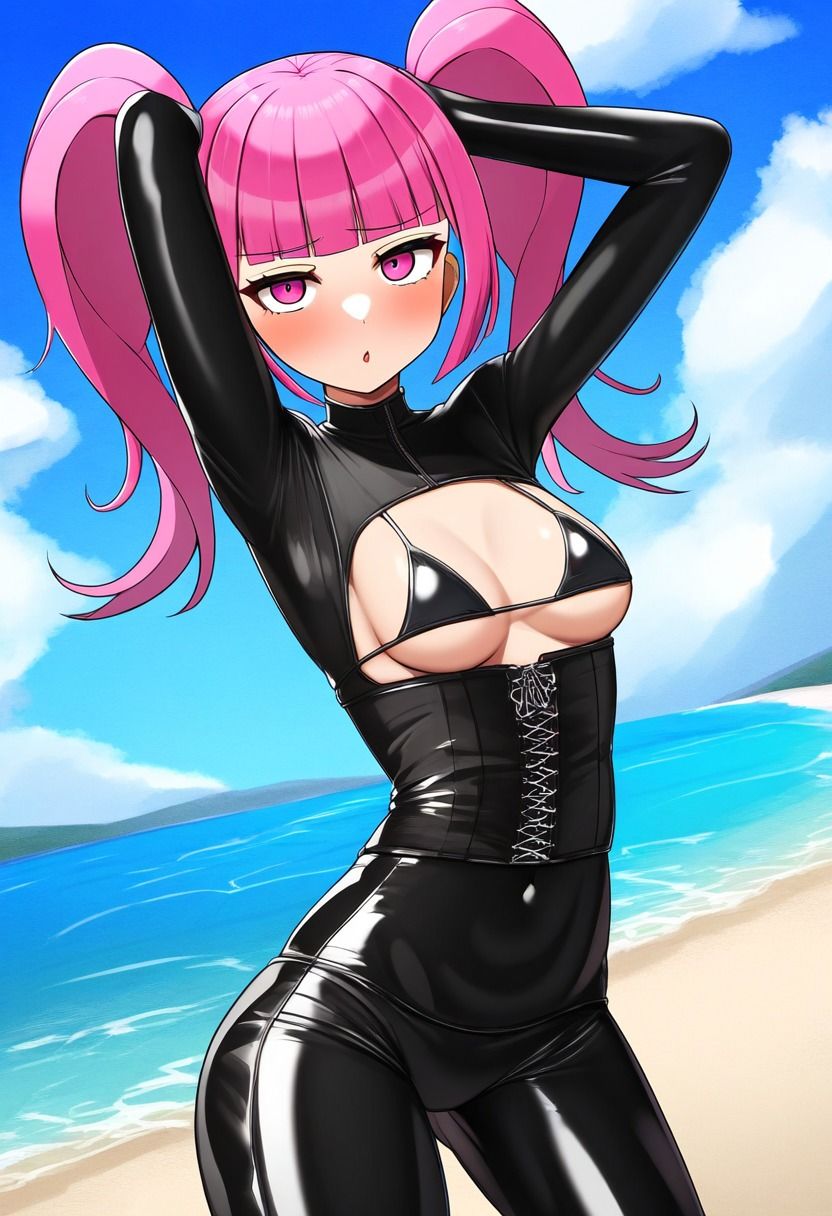 サンプル画像6:禁断のラテックスコス(潮吹きジョニー) [d_486474]