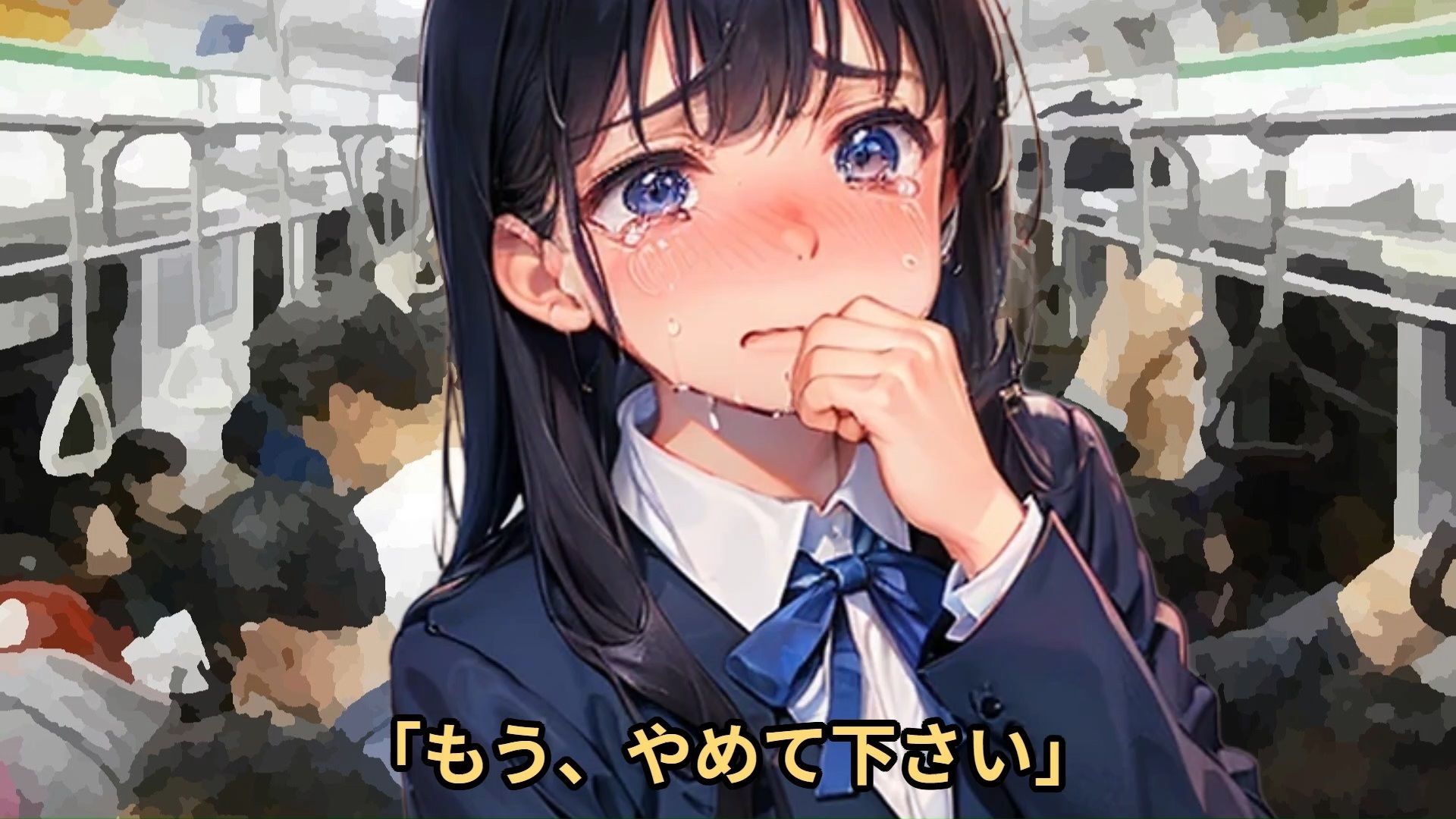 【少女痴●体験告白】大人しそうな〇〇〇〇を、2日間用意周到に抵抗しない子であると確認したのち、3日目に遅延して大混雑となった満員電車でじっくりと絶頂させた話（後編）