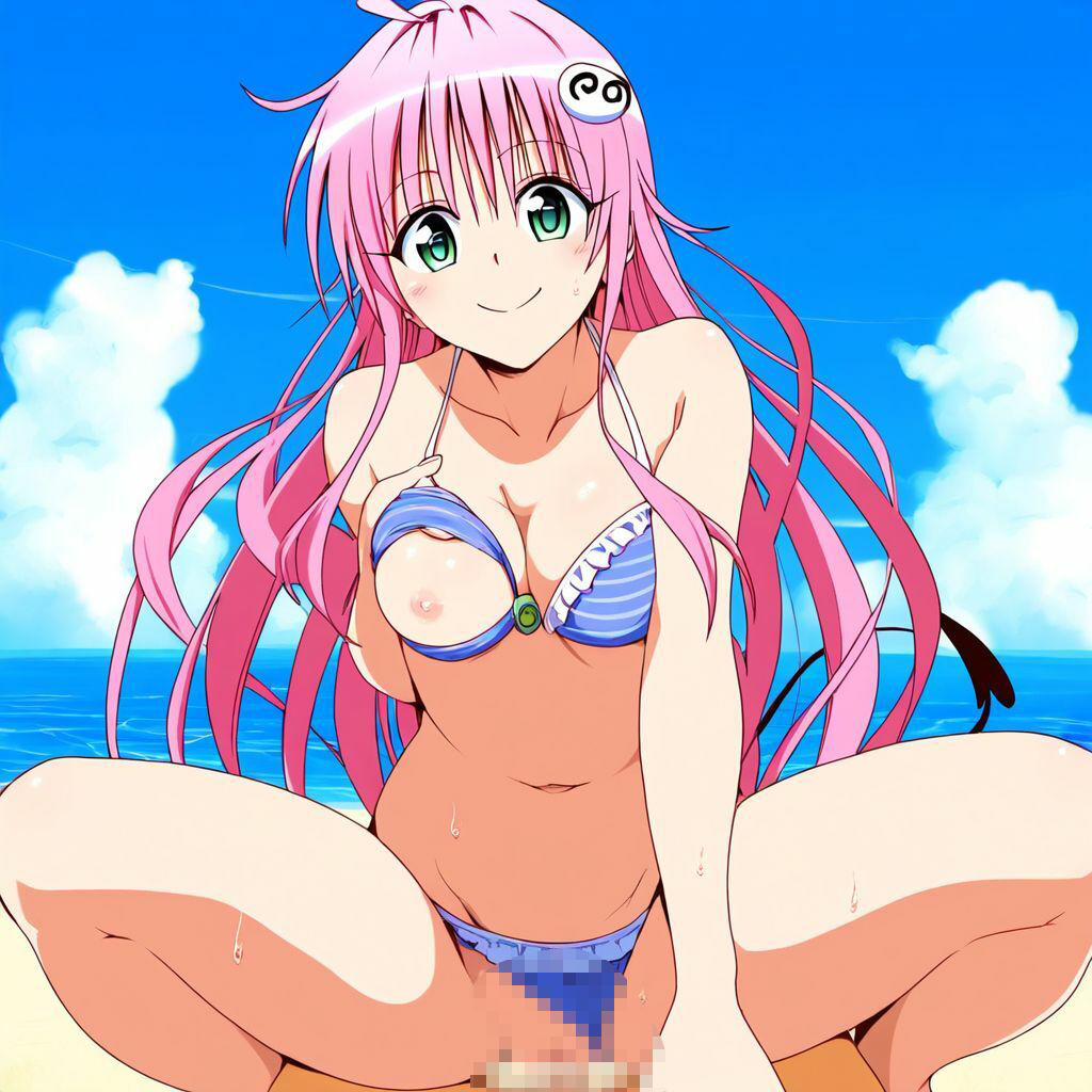 サンプル画像1:ラ〇・サタリン・デビルークといちゃラブ(ふんわりLab) [d_486651]