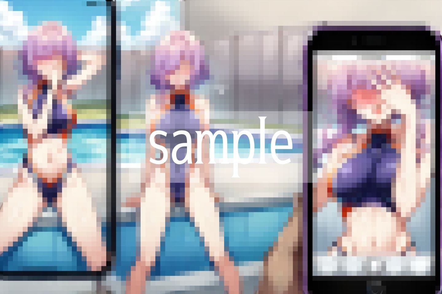 サンプル画像2:拡散しないで…Hな写真も撮らないでください…(ぬっきたいむ) [d_486652]