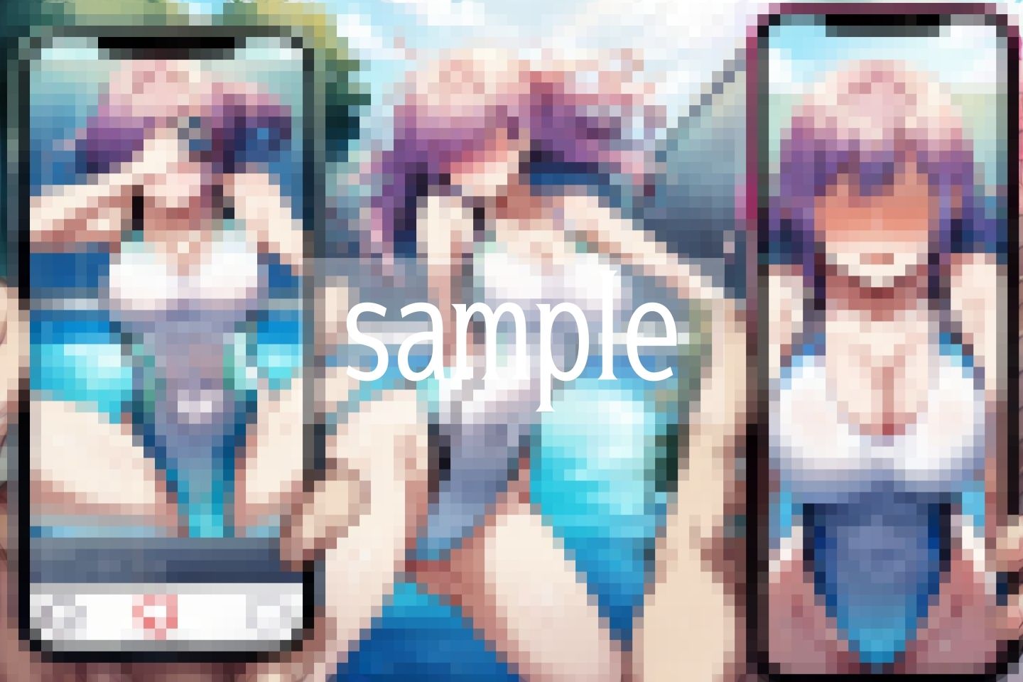 サンプル画像4:拡散しないで…Hな写真も撮らないでください…(ぬっきたいむ) [d_486652]