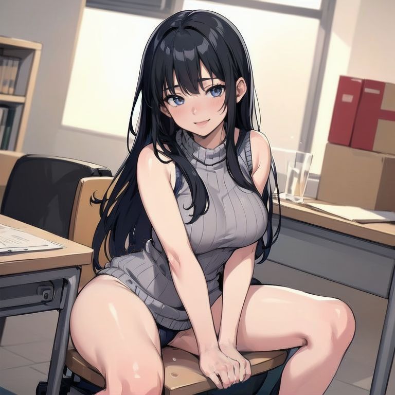 サンプル画像6:ニットぱいがエロ過ぎて我慢できない！(ト・ヨーダ) [d_486720]