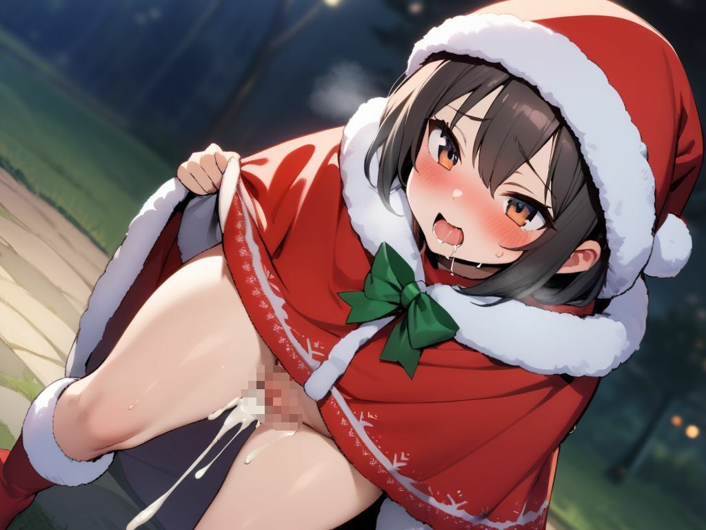 サンプル画像3:高時給♪可愛いサンタ服でプレゼント配達★訳アリバイトでエッチな目にあう美少女たち4(ひよこ倶楽部) [d_486737]