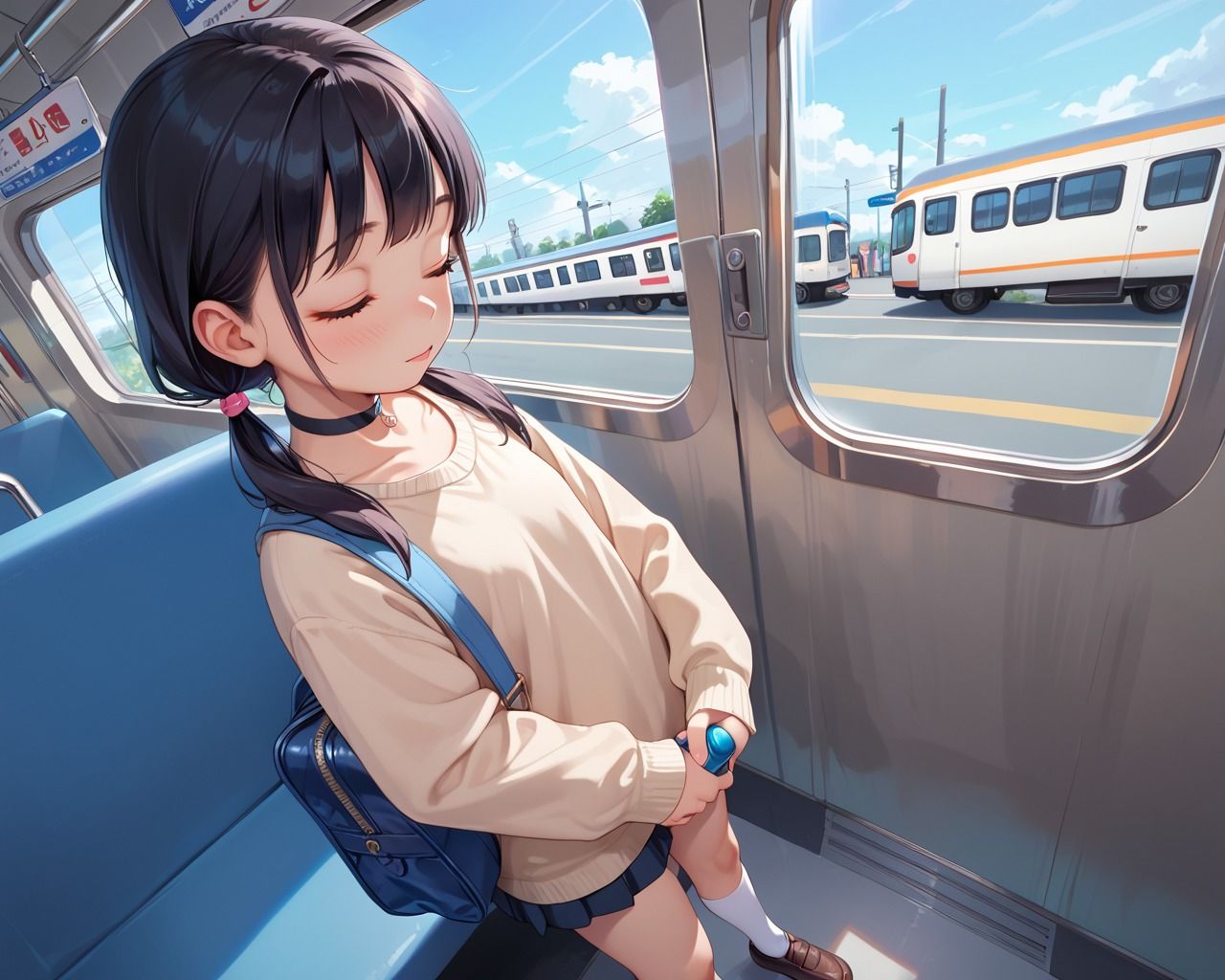 サンプル画像1:毎日電車で見る可愛いあの子は姪っ子 生ハメで 処女卒業(生はむ少女) [d_486739]