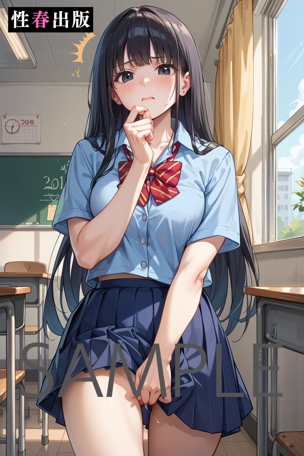 サンプル画像6:保健体育授業でまさかの本番実習(性春出版) [d_486756]