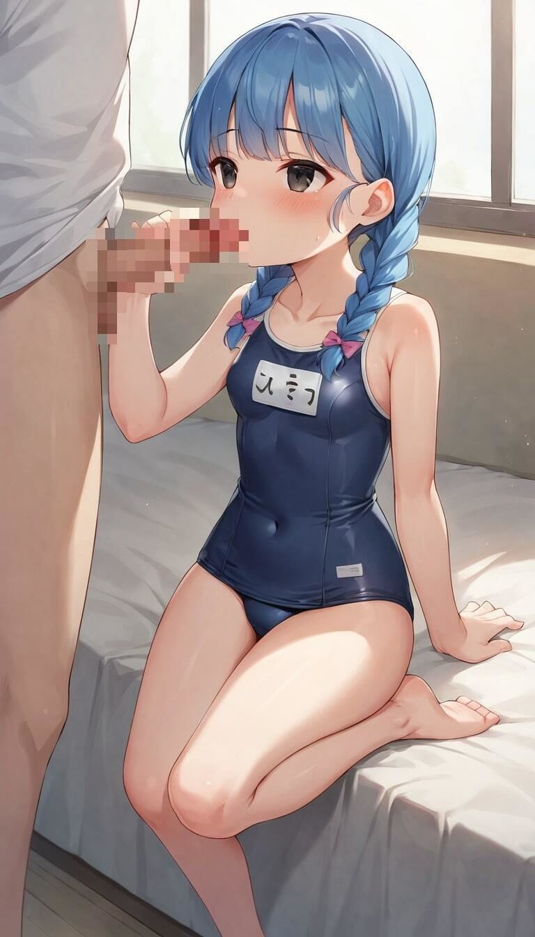 サンプル画像3:スク水ロリが先生に種付けされたpart1(夢幻アトリエ) [d_486833]