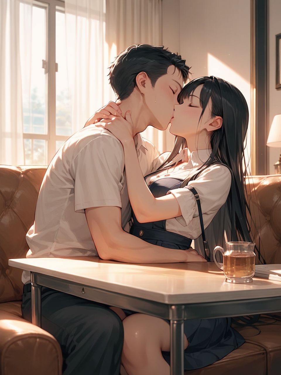 サンプル画像1:放課後、担任を誘惑して何度も、何度も中出し(ロールスロイス) [d_486839]