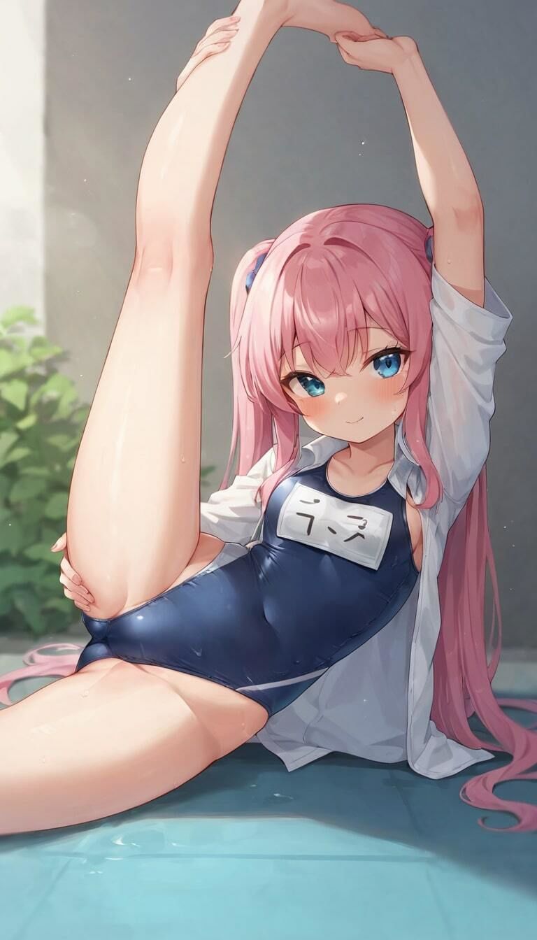 サンプル画像2:スク水ロリが先生に種付けされたpart2(夢幻アトリエ) [d_486841]