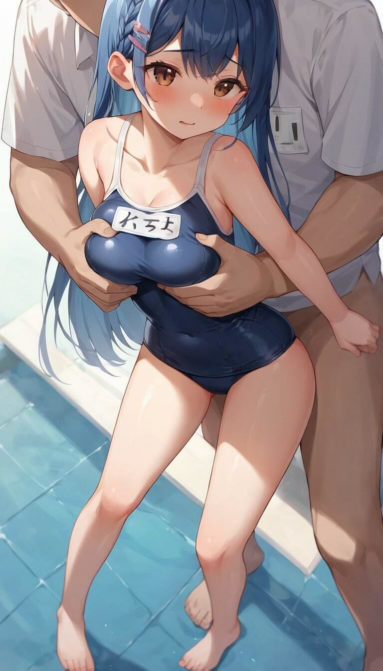 サンプル画像3:スク水ロリが先生に種付けされたpart2(夢幻アトリエ) [d_486841]