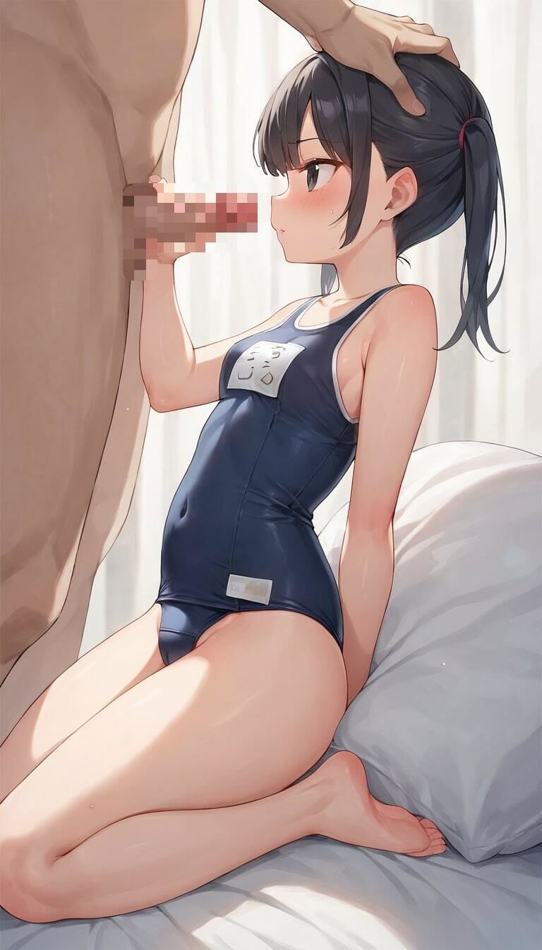 サンプル画像6:スク水ロリが先生に種付けされたpart2(夢幻アトリエ) [d_486841]