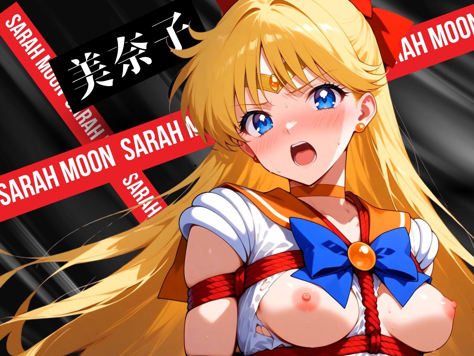 サンプル画像1:バトルヒロイン緊縛 まこと・美奈子・はるか編(ぶるん) [d_486851]