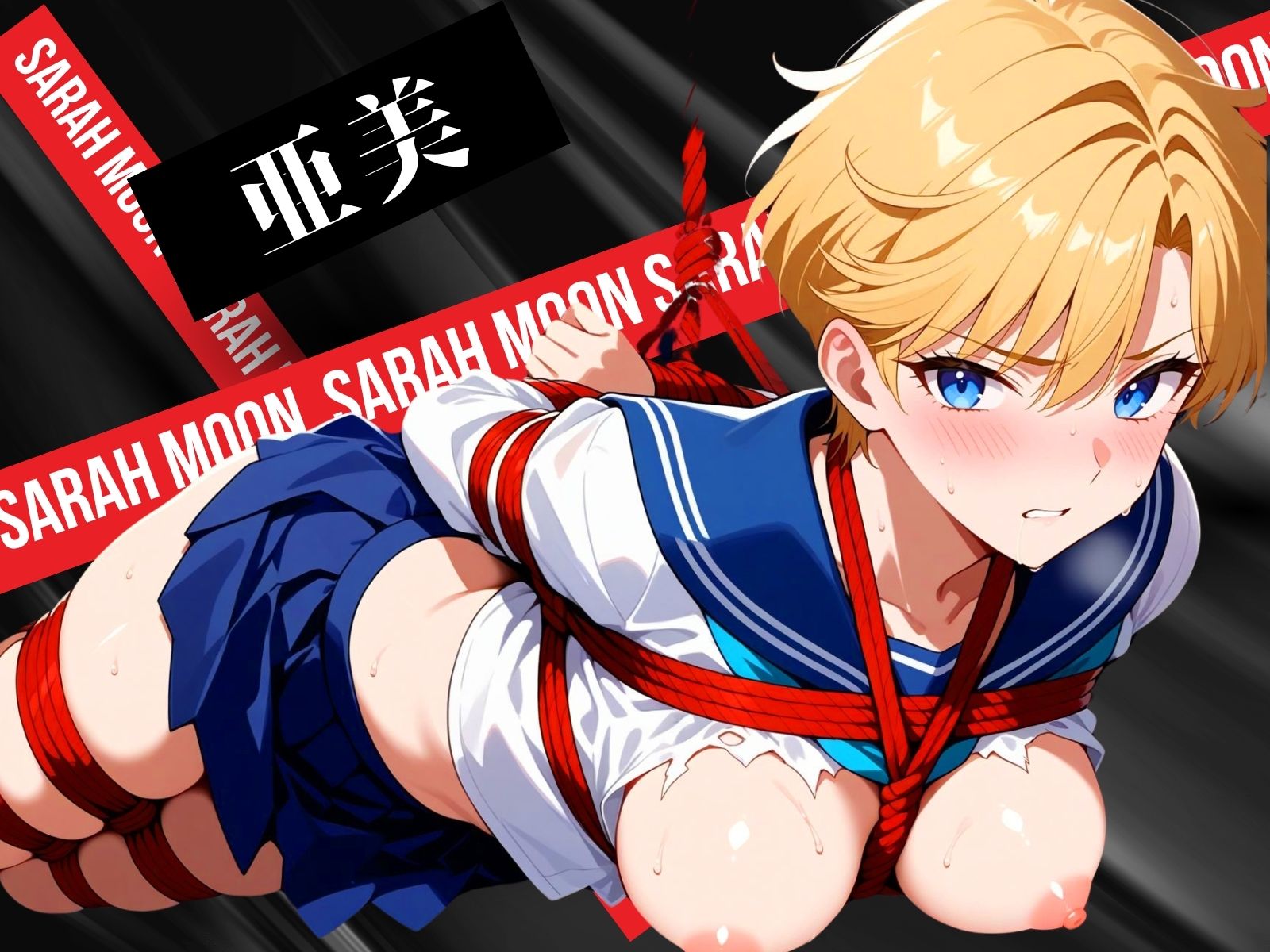 サンプル画像3:バトルヒロイン緊縛 まこと・美奈子・はるか編(ぶるん) [d_486851]