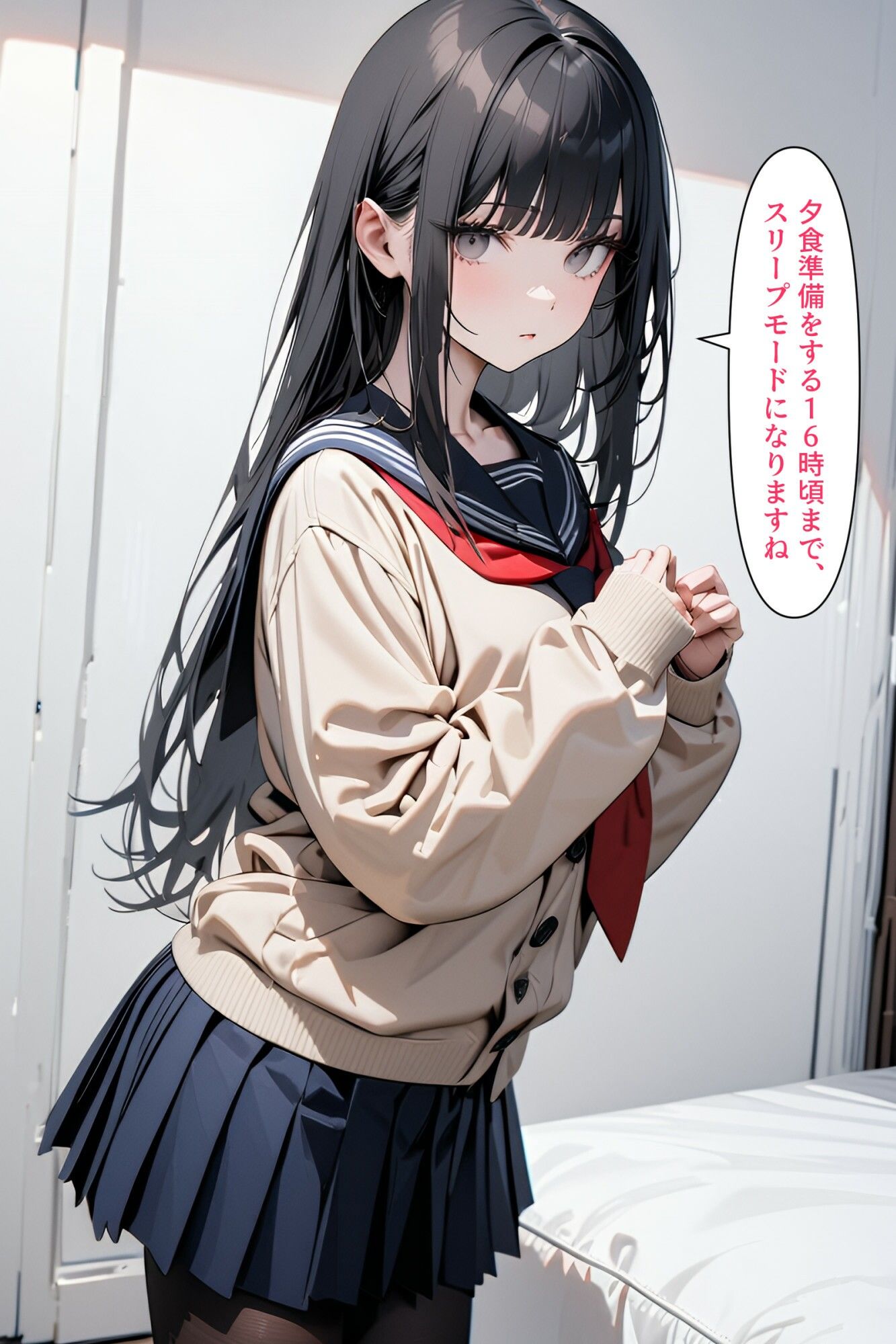 サンプル画像3:僕の彼女はアンドロイド【番外編】睡眠姦3(電脳戯画) [d_486872]