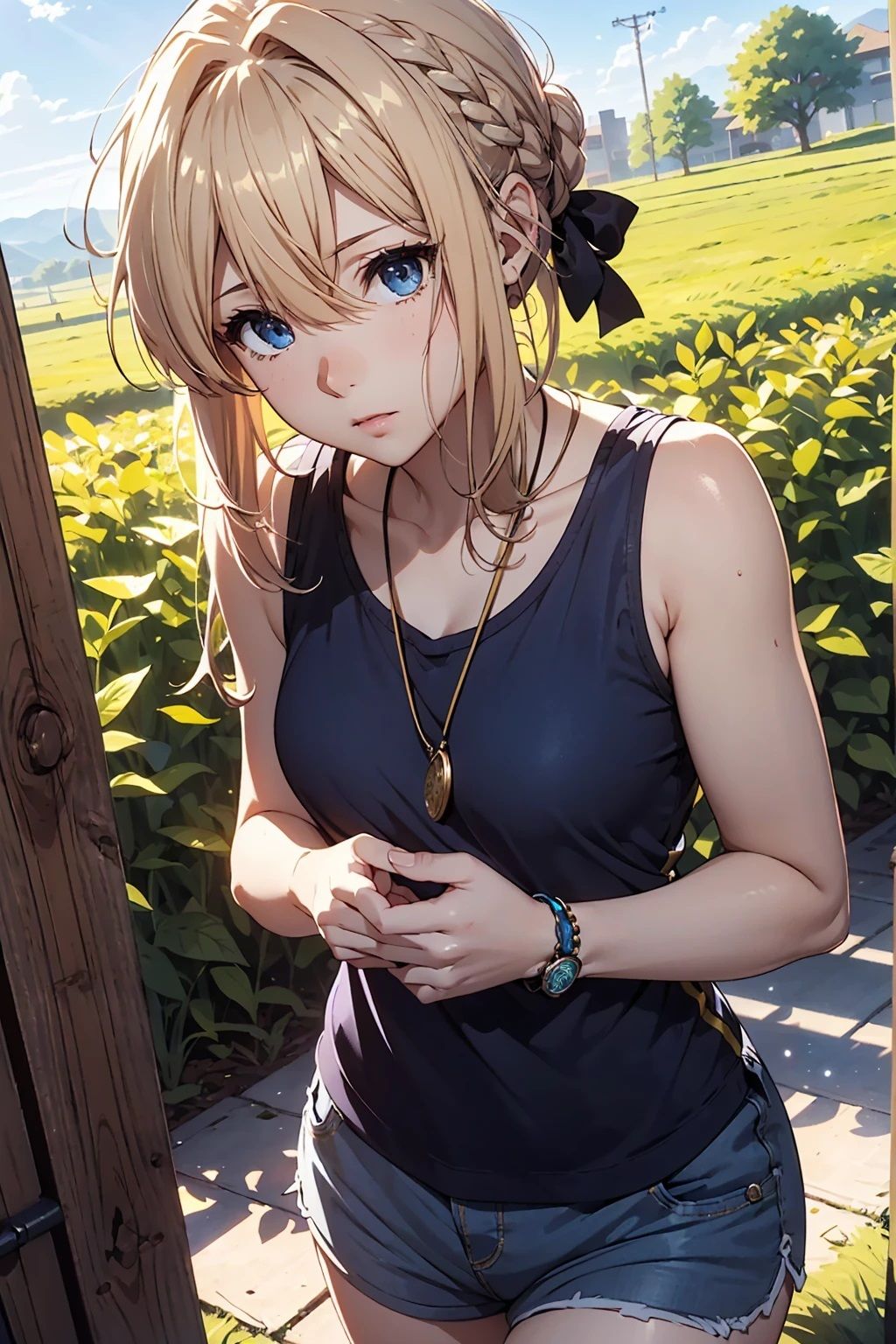 サンプル画像2:ヴァイオ〇ット  タンクトップ（103枚）(きたあかりアート) [d_487006]