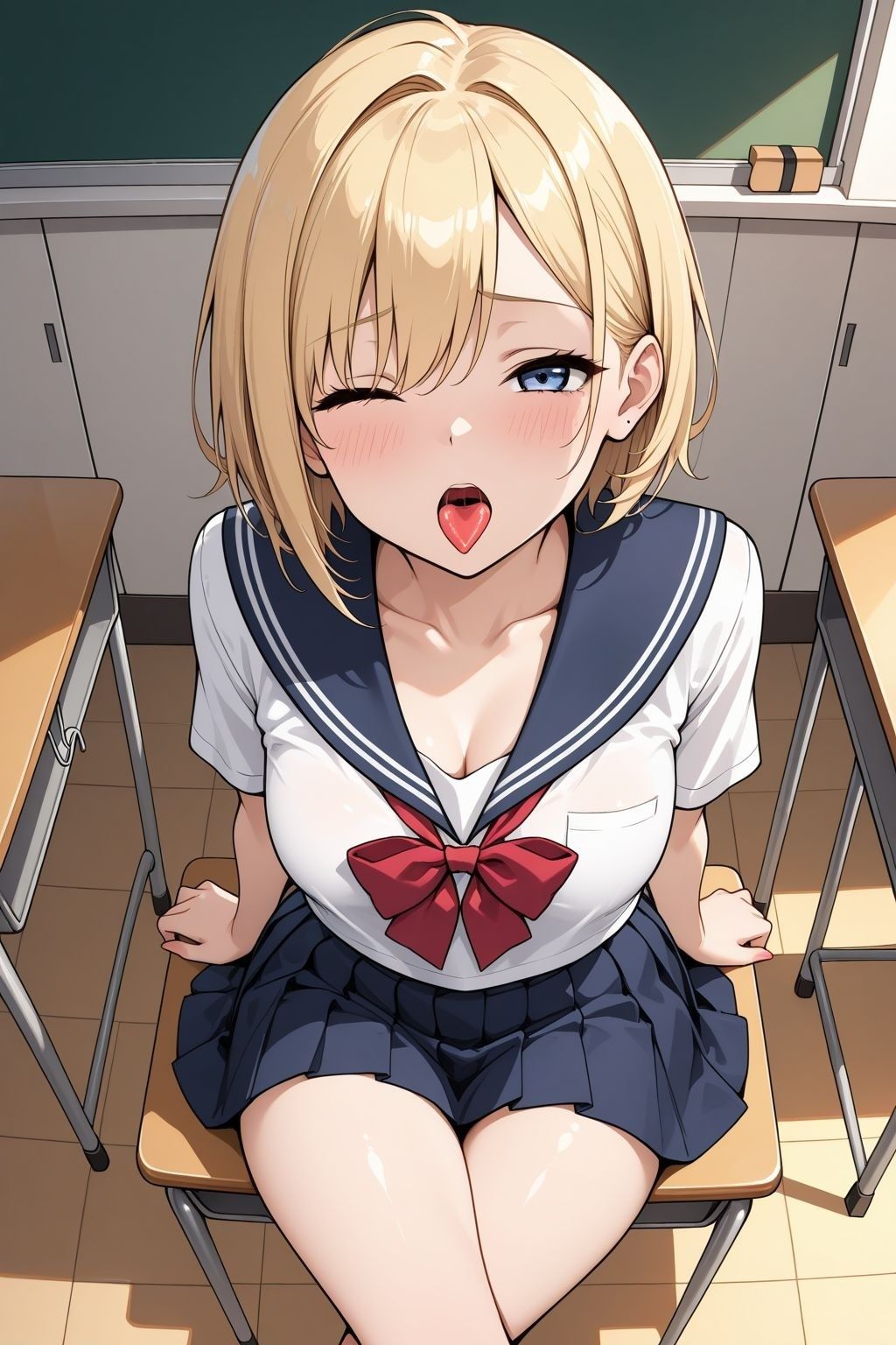 サンプル画像3:巨乳ギャルは帰宅までちん〇をはなしてくれない(エロ未来) [d_487113]