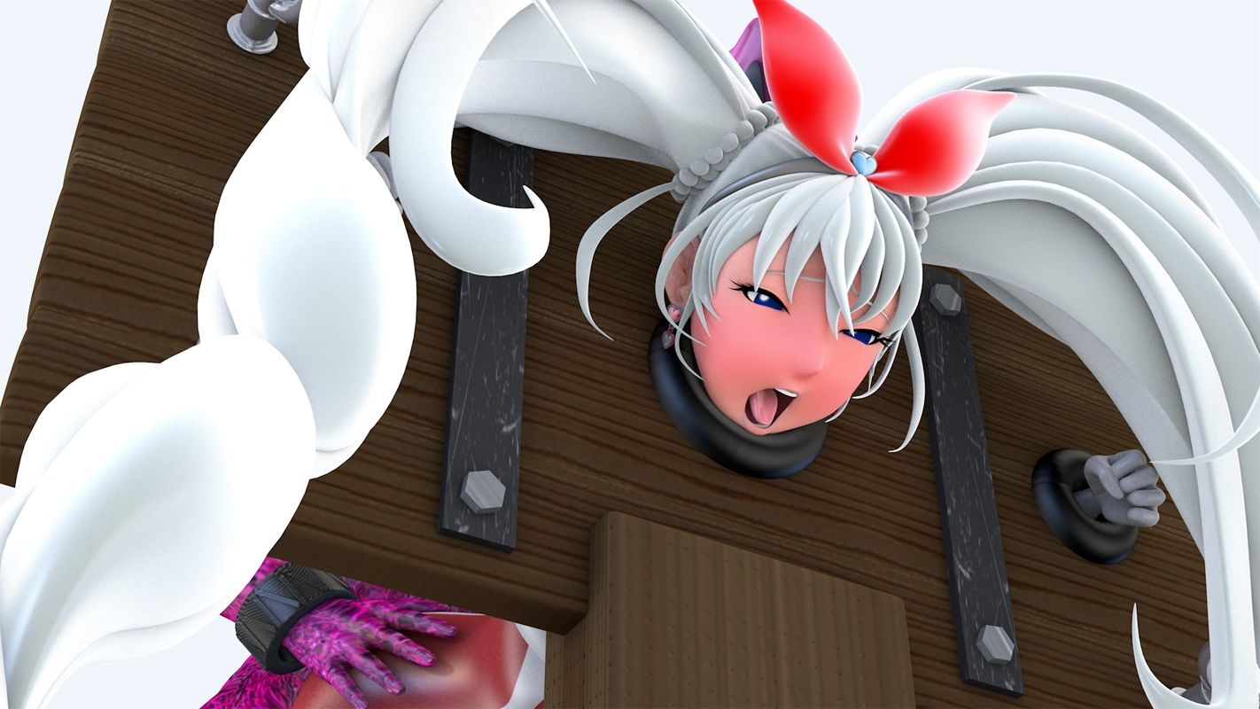 サンプル画像2:囚われの光の女神メロディナVSインキュバス星人(四次元少女ネオス) [d_487145]