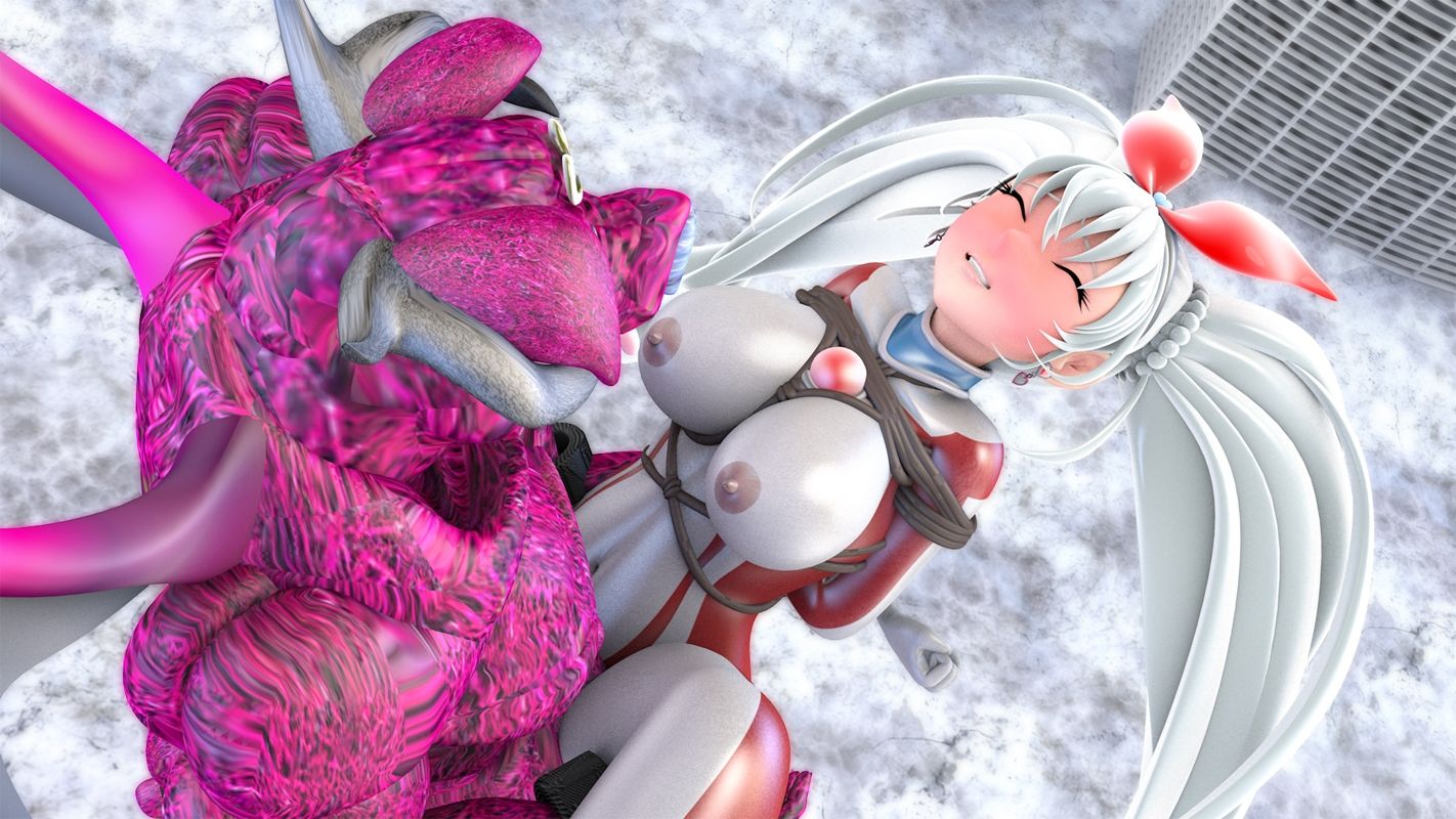 サンプル画像3:囚われの光の女神メロディナVSインキュバス星人(四次元少女ネオス) [d_487145]