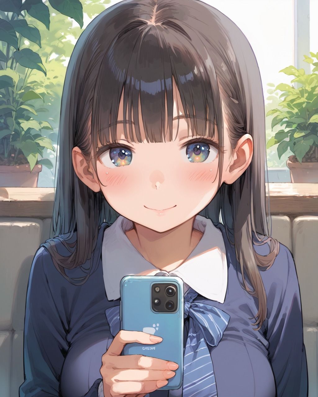 サンプル画像1:爆乳陰キャ女子校生で性処理中 超絶快楽支配(ひつじ雲) [d_487153]