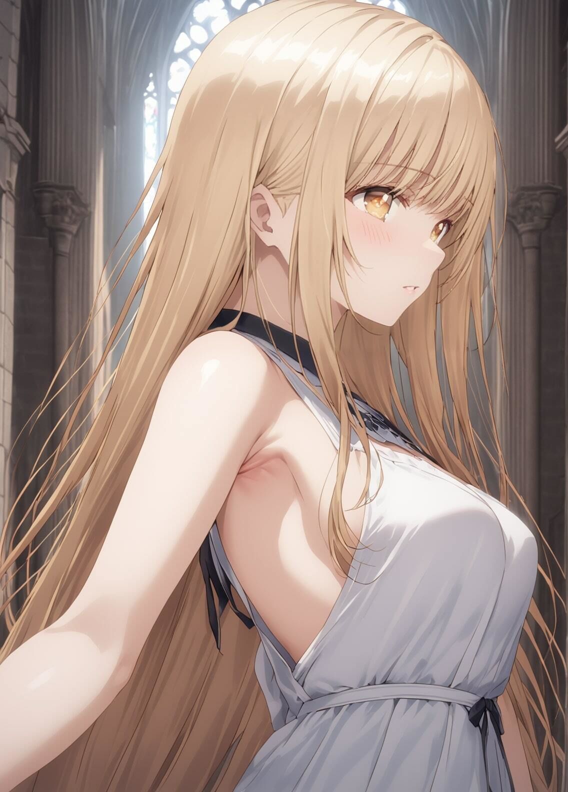 サンプル画像4:「お隣の天使様にいつの間にか駄目人間にされていた件」椎名真昼セクシー写真集（全500枚）(人の海) [d_487166]