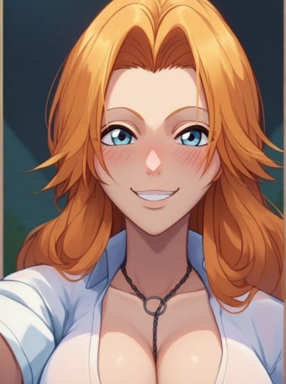 サンプル画像1:BLEACHの松本乱菊から送られてきた自撮り写真(自撮りサークル  イカスミ工房) [d_487167]