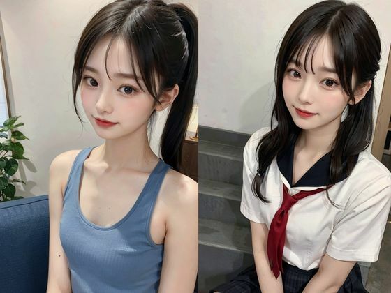 サンプル画像2:【素人ハメ撮り】淫乱貧乳女子校生(濡れ場捜査本部) [d_487205]