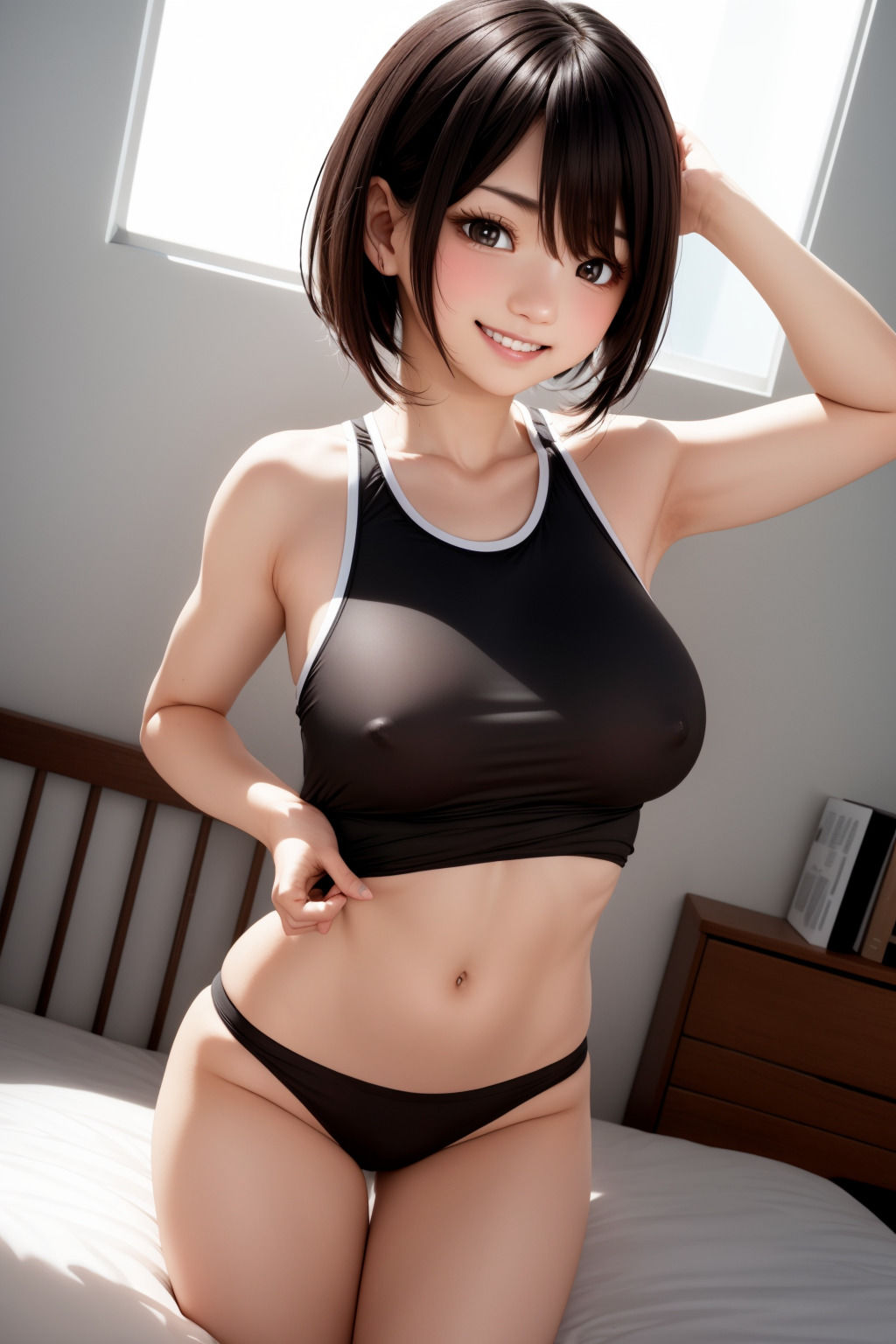 【497枚】望月家の寝室【○○家シリーズ第6弾】の画像9