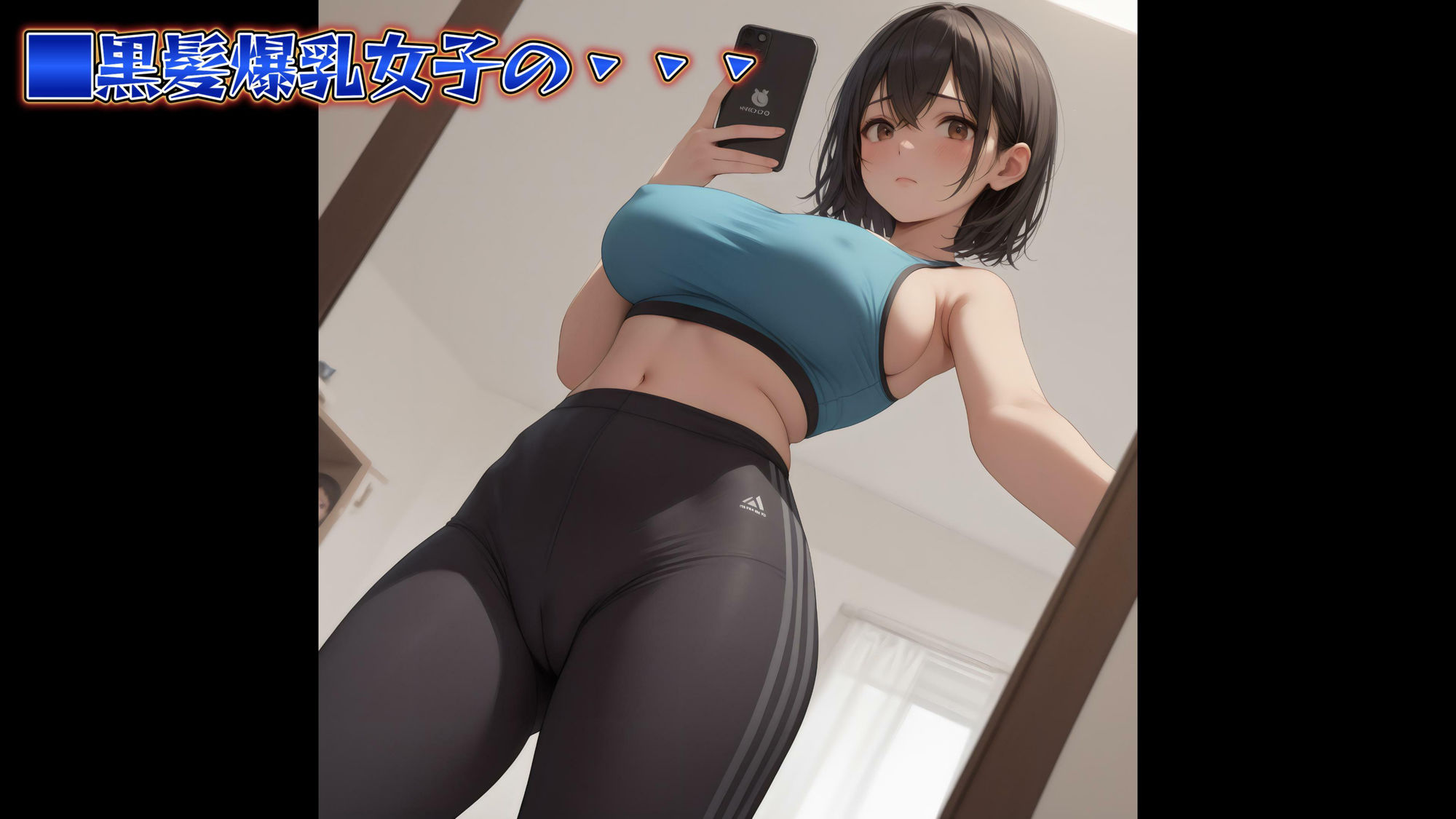 サンプル画像3:爆乳セルフィーすじまんこ(一本すじ) [d_487259]