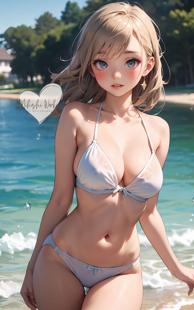 サンプル画像4:Muse in Lingerie(MIHOSHI AI girls factory) [d_487275]