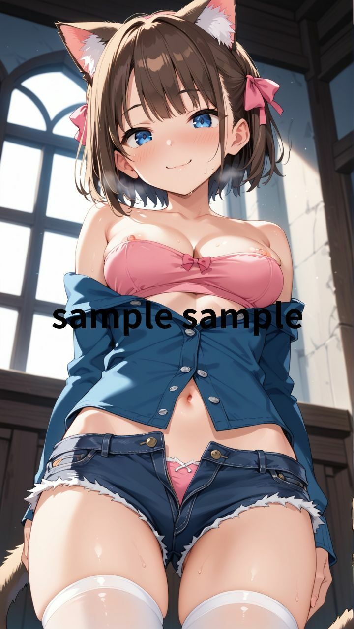 サンプル画像2:ハーレム異世界転生！〜エロい猫たちを調教してにゃんにゃんパラダイス！(くるるえいち) [d_487381]