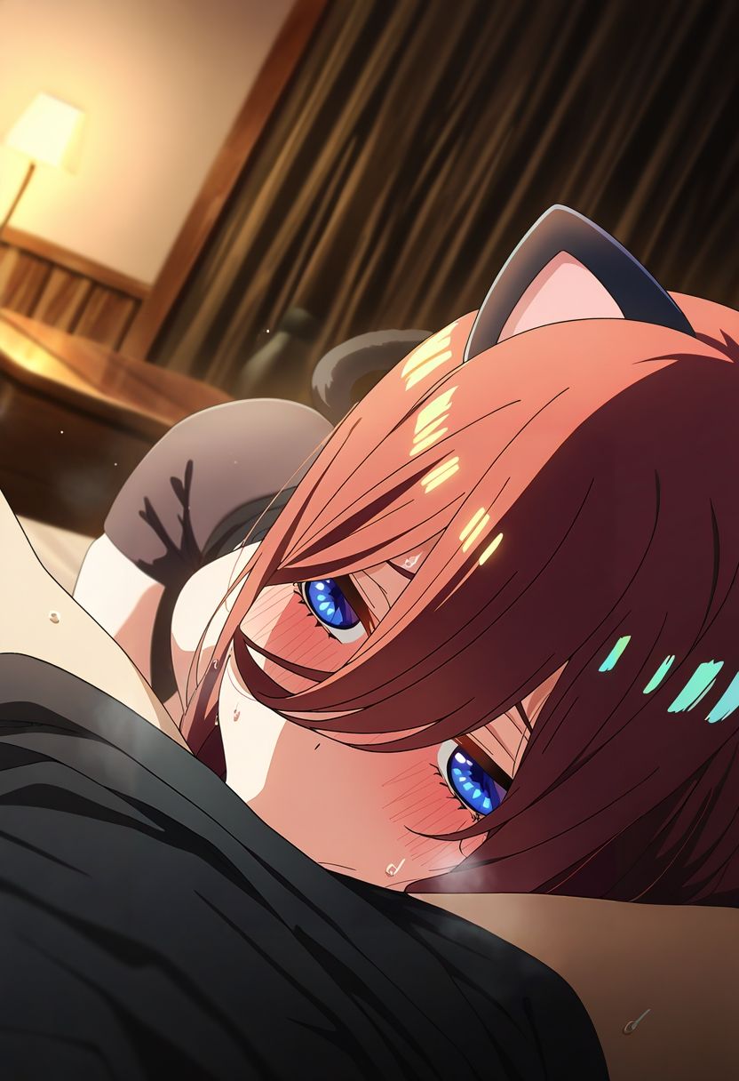 サンプル画像5:あのヒロインと風俗プレイ 中〇美玖 ーお漏らしキャットー(むさこた) [d_487424]