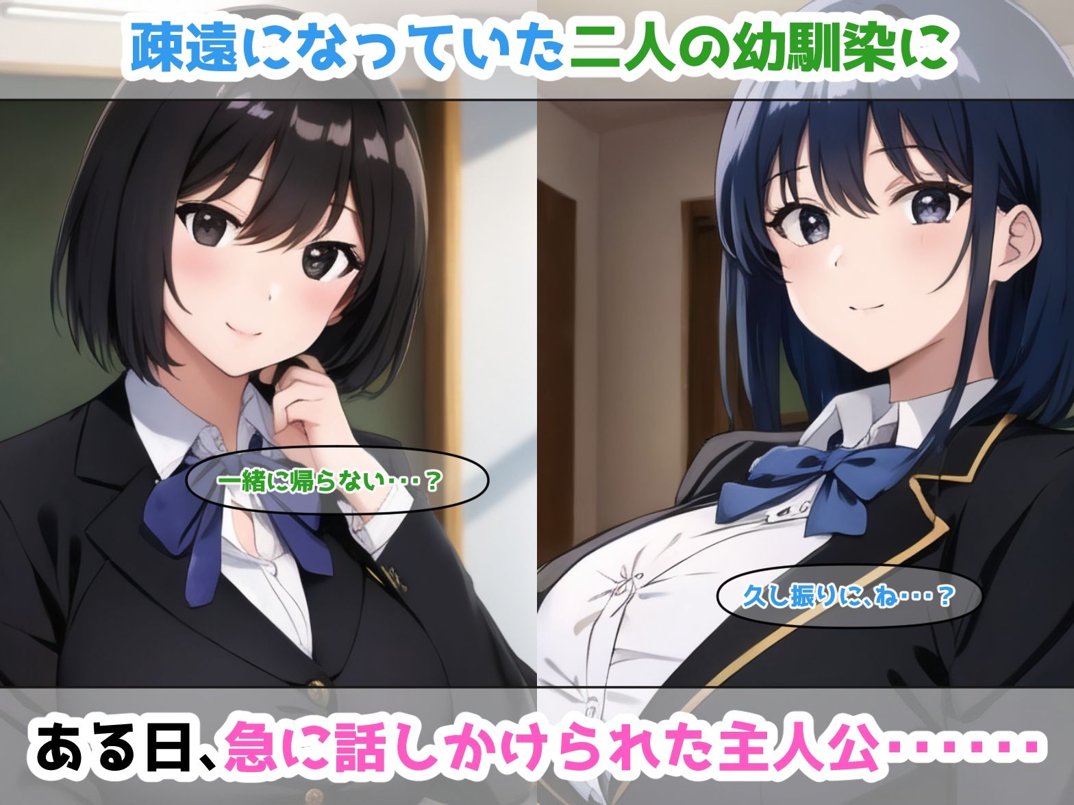 サンプル画像1:イジメっ子と付き合った大好きな幼馴染を寝取るまでのお話(NTR-Project) [d_487442]