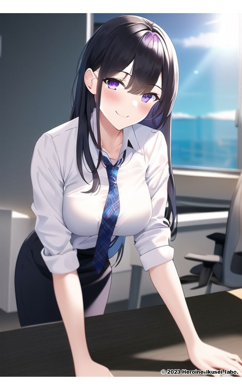 サンプル画像6:100人のAI妄想美少女-44 上から下から上司を悩殺するOL女子編(AIヒロイン研究会) [d_487471]